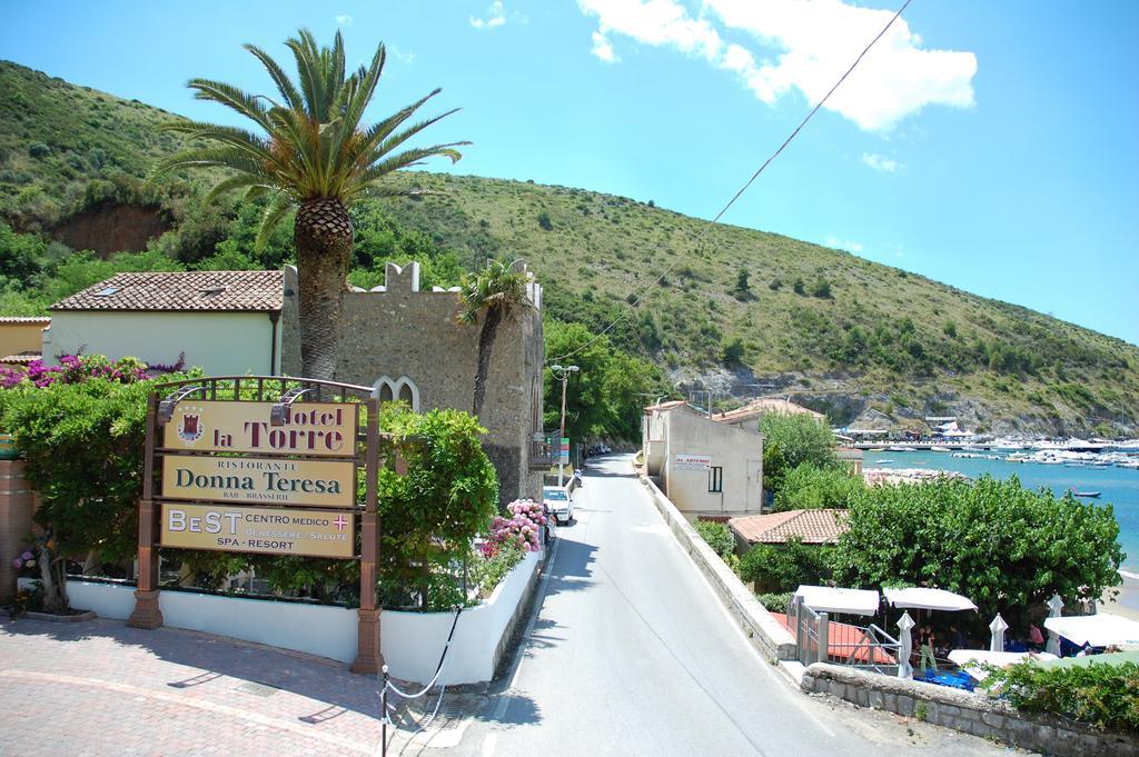 Hotel L'Antica Torre Del Porto Palinuro Esterno foto